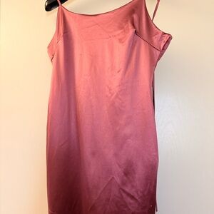Brand new mini satin dress